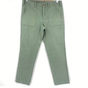 G1 Goods Women's Field Tested Pants Green 100% Cotton Size 4